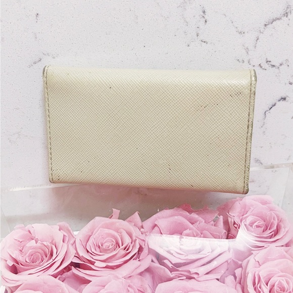 Authentic Prada Cera Portachiavi 6 Key Saffiano Leather Holder / Wallet - Picture 9 of 14